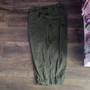 Green Cargo Pants